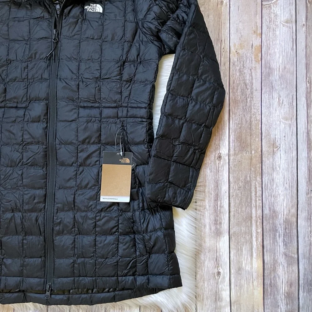 The North Face Women’s ThermoBall Eco Parka In Black - Picture 3 of 8